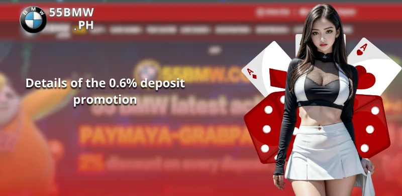 Details of the 0.6% deposit promotion