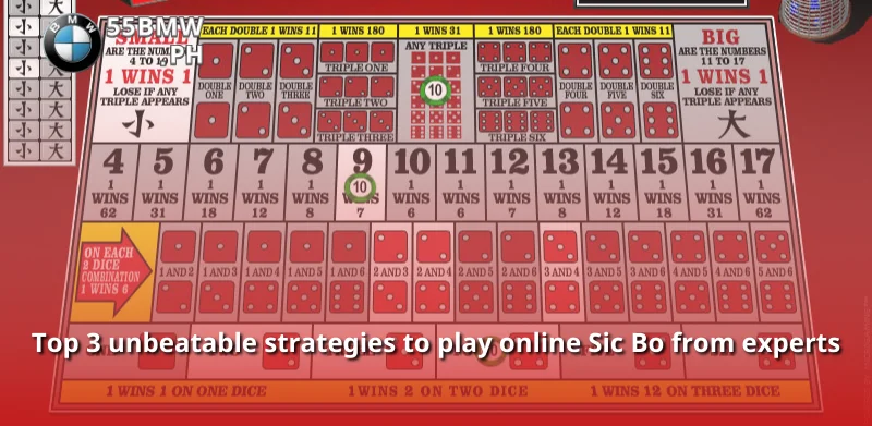 Top 3 unbeatable strategies to play online Sic Bo from experts